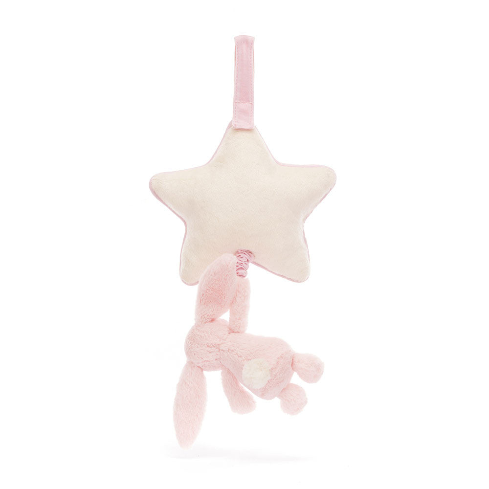 Jellycat Bashful Bunny Musical Pull Toy (5 Colors) - Pupsik Singapore