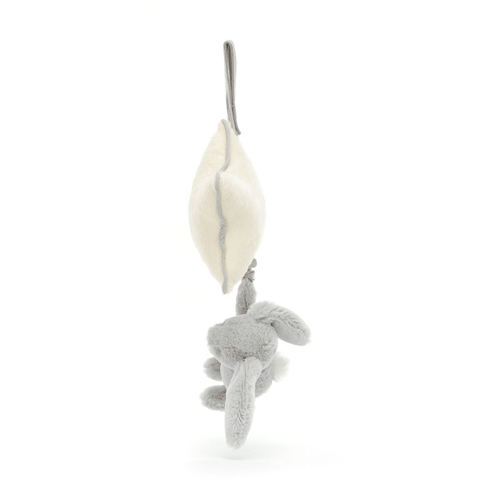 Jellycat Bashful Bunny Musical Pull Toy (5 Colors) - Pupsik Singapore
