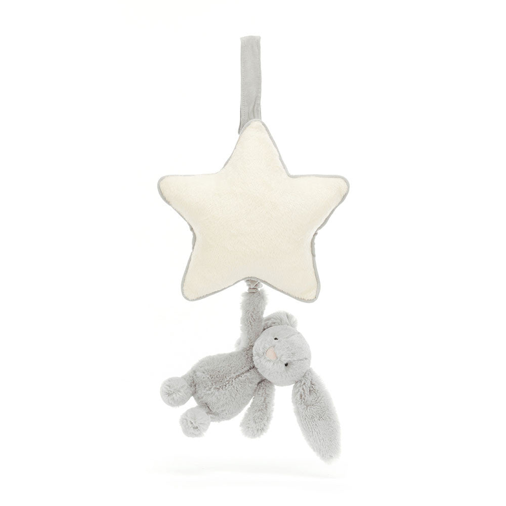 Jellycat Bashful Bunny Musical Pull Toy (6 Colors)