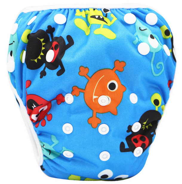 Pupsik Adjustable Snap Swim Diaper (35 Designs)