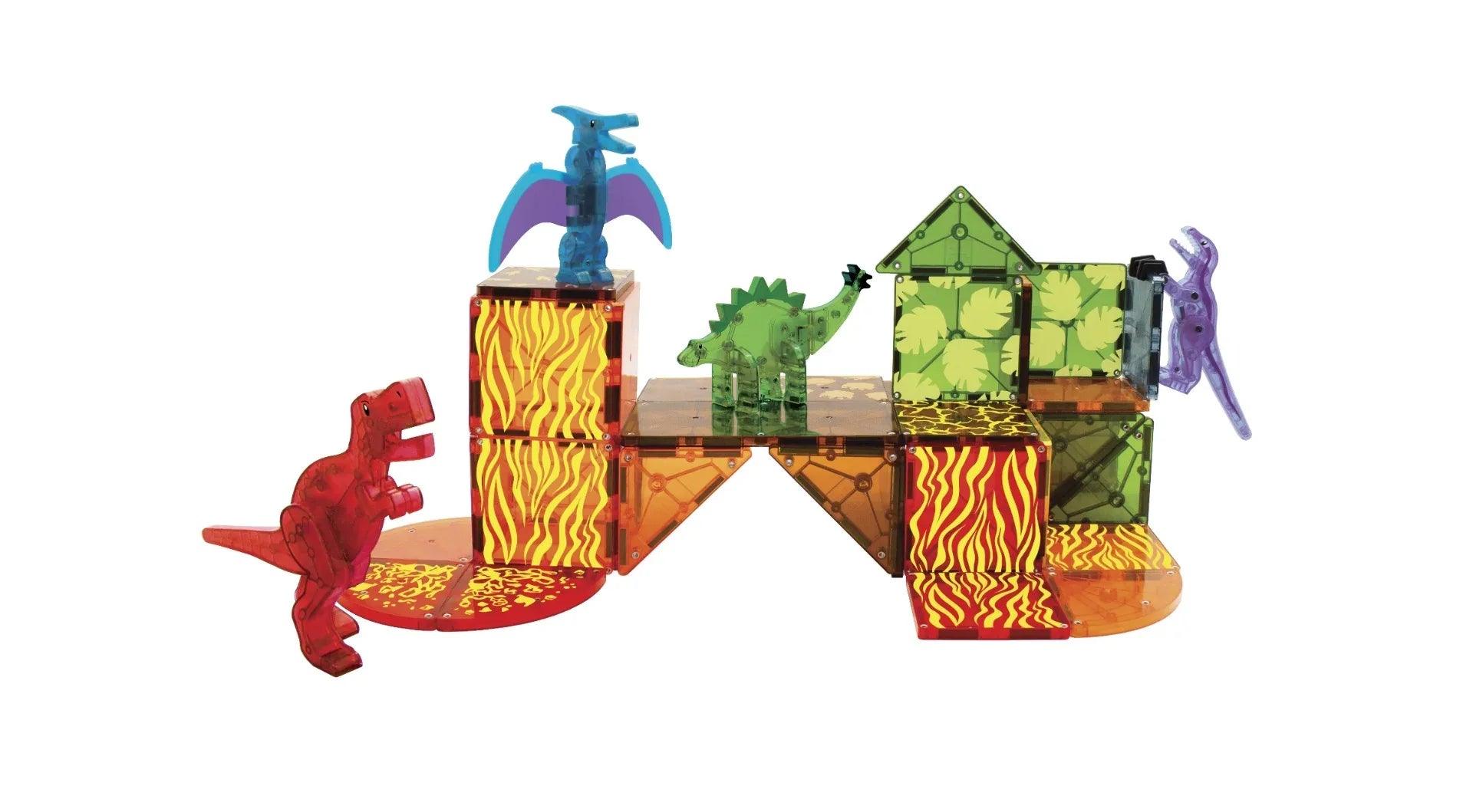 Magna-Tiles Dino World 40-Piece Set | Pupsik Singapore