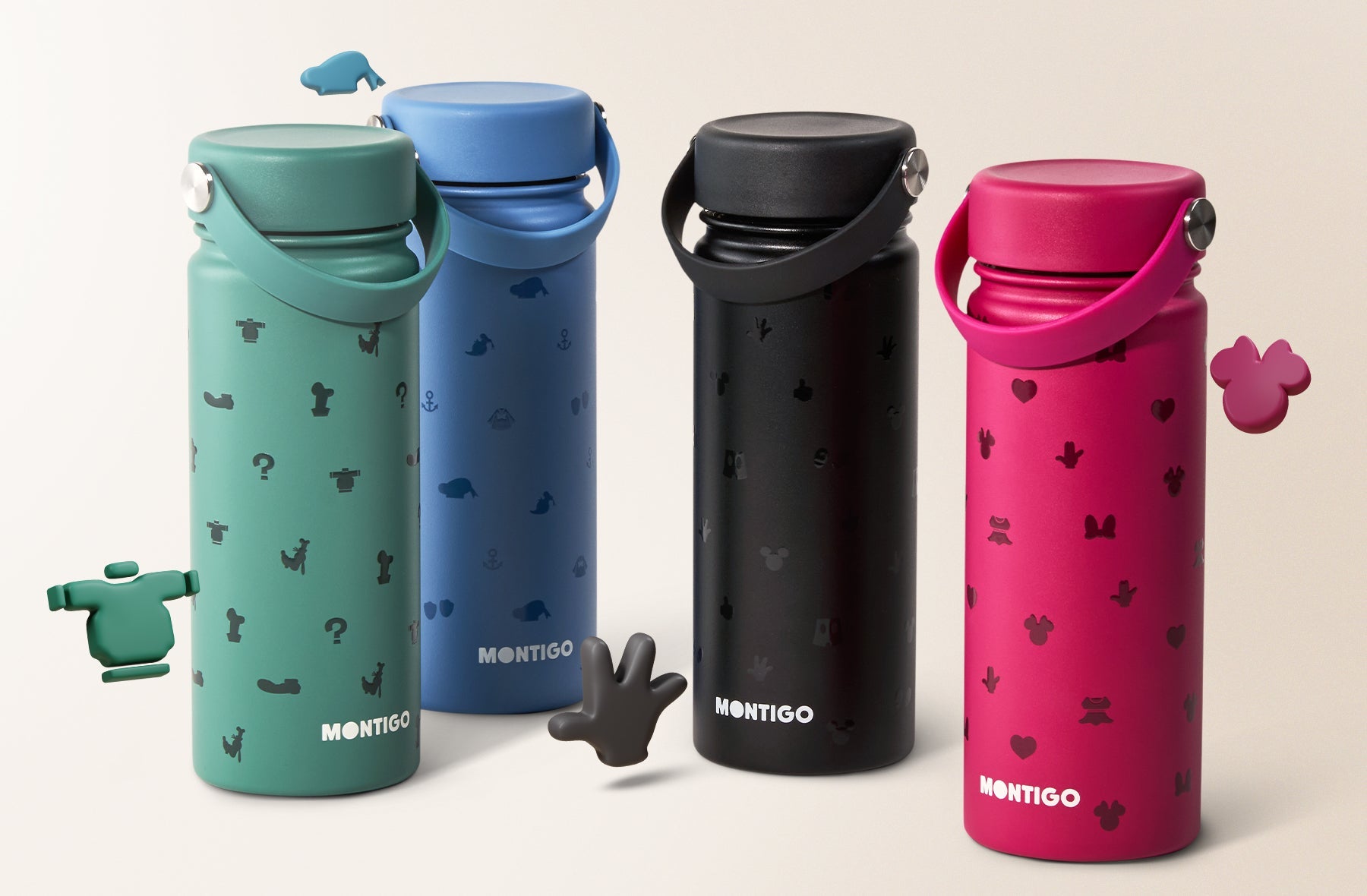 Montigo Iconic Disney Ace Bottle Medium, 530ml (4 Designs)
