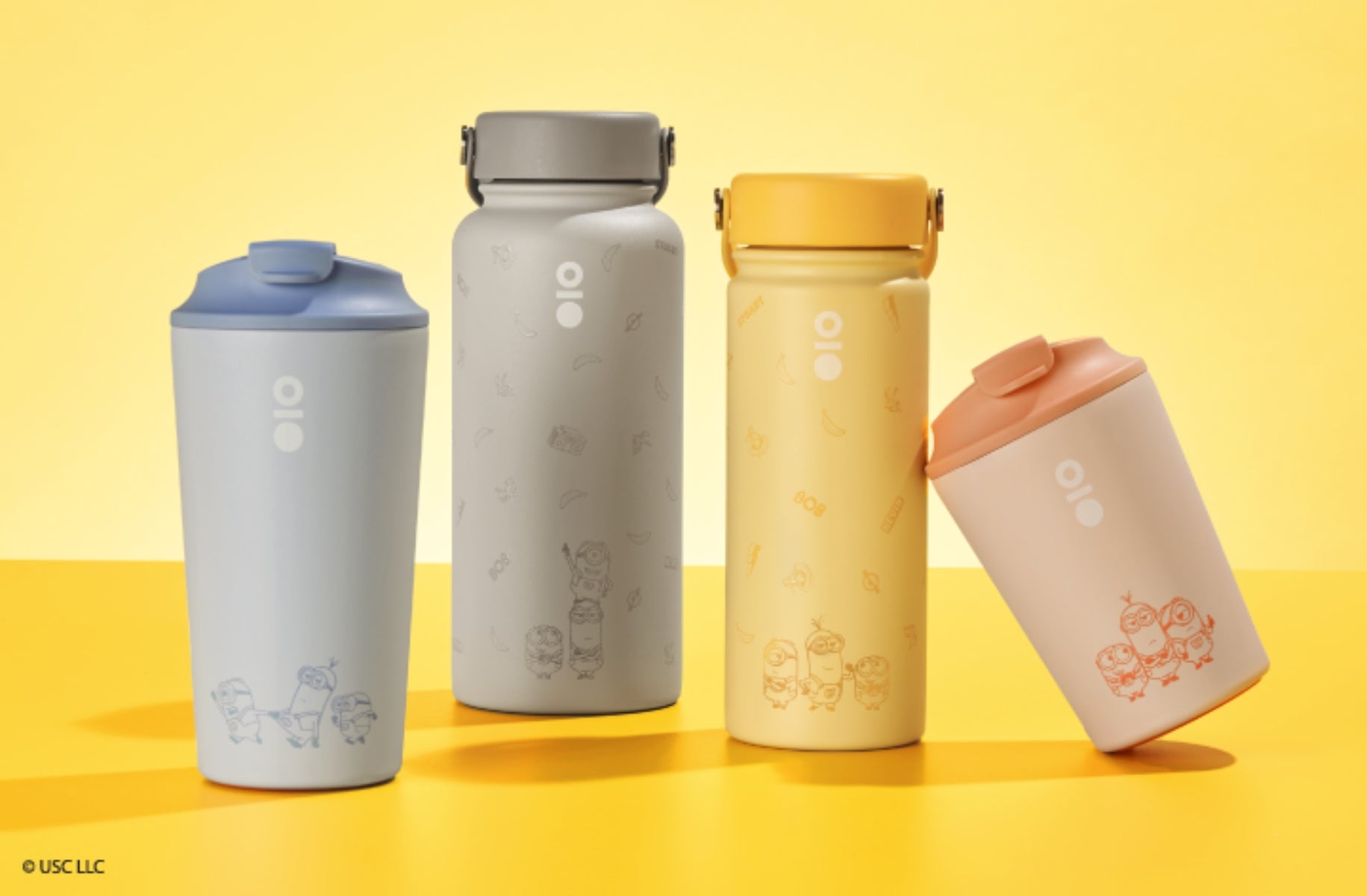 Montigo Minions Ace Bottle Mega, 950ml - Mania Grey