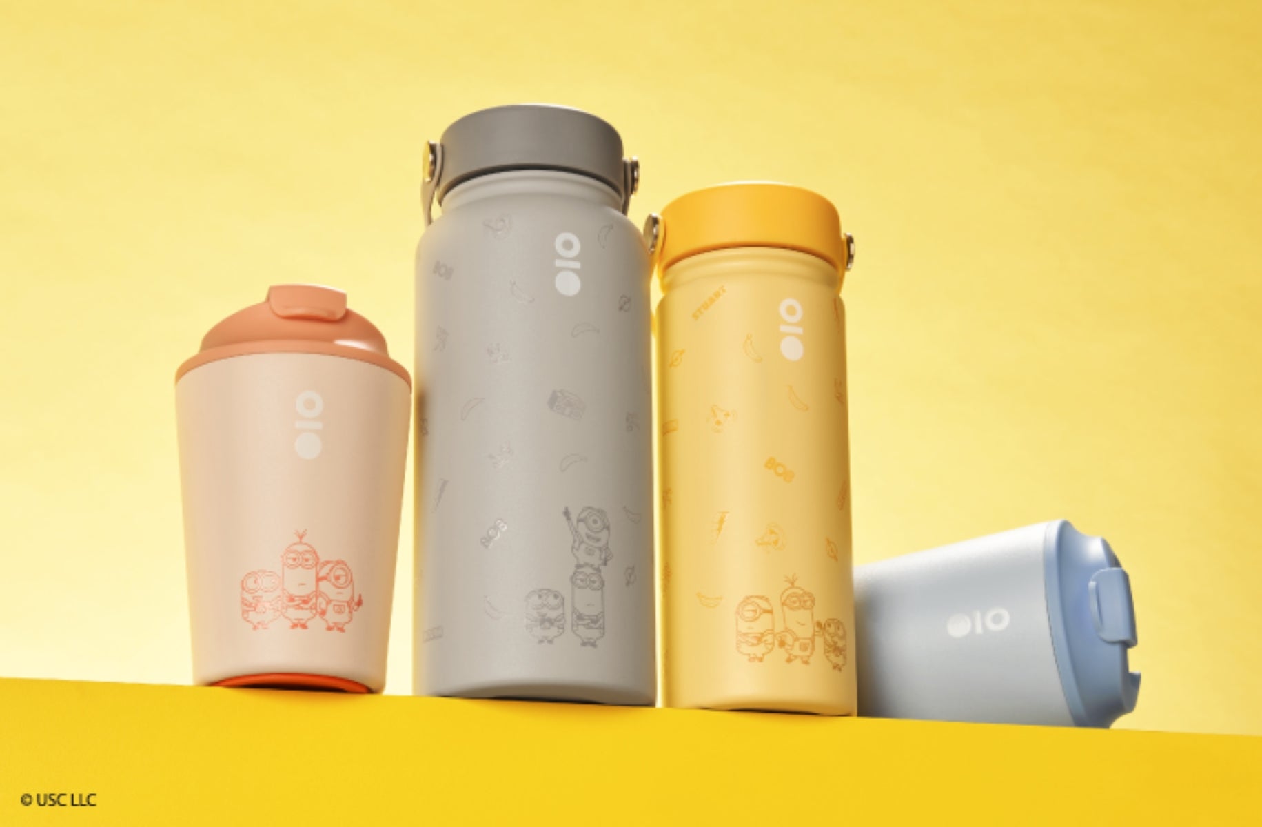 Montigo Minions Ace Bottle Mega, 950ml - Mania Grey
