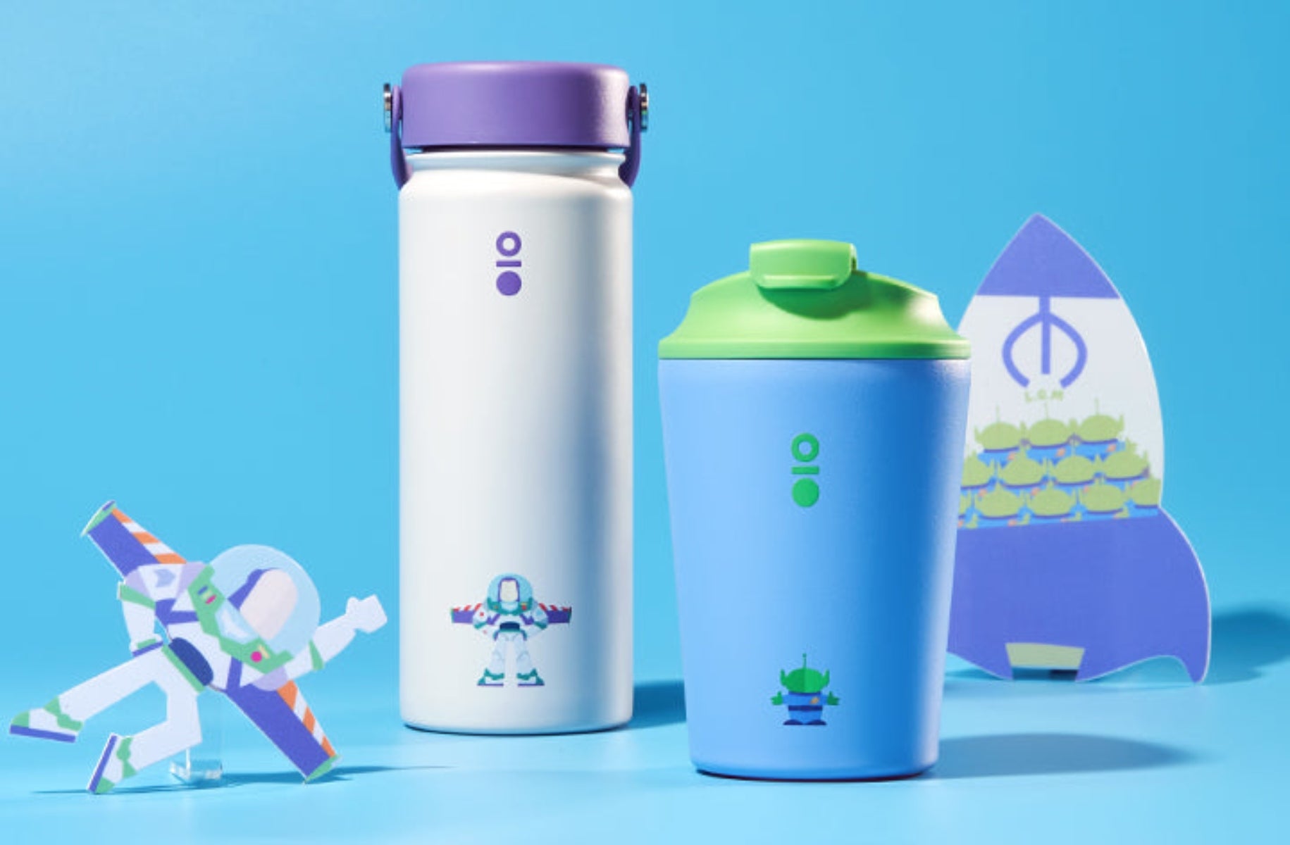 Montigo Pixar Playground Ace Bottle Medium, 530ml - Toy Story Buzz Lightyear
