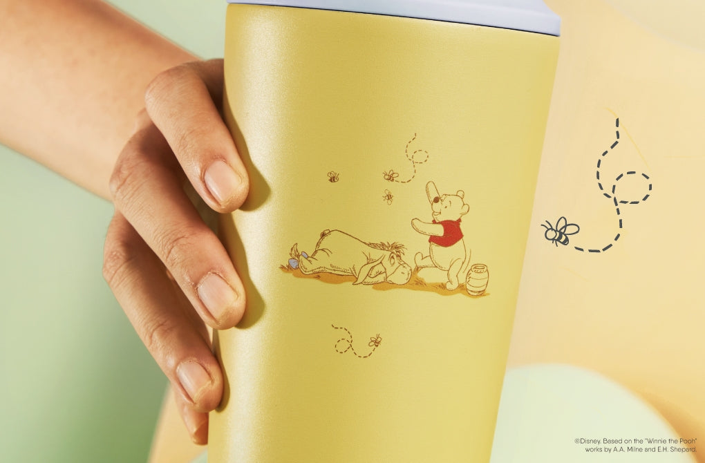 Montigo Winnie the Pooh Sense Coffee Cup, 16oz - Pooh & Eeyore