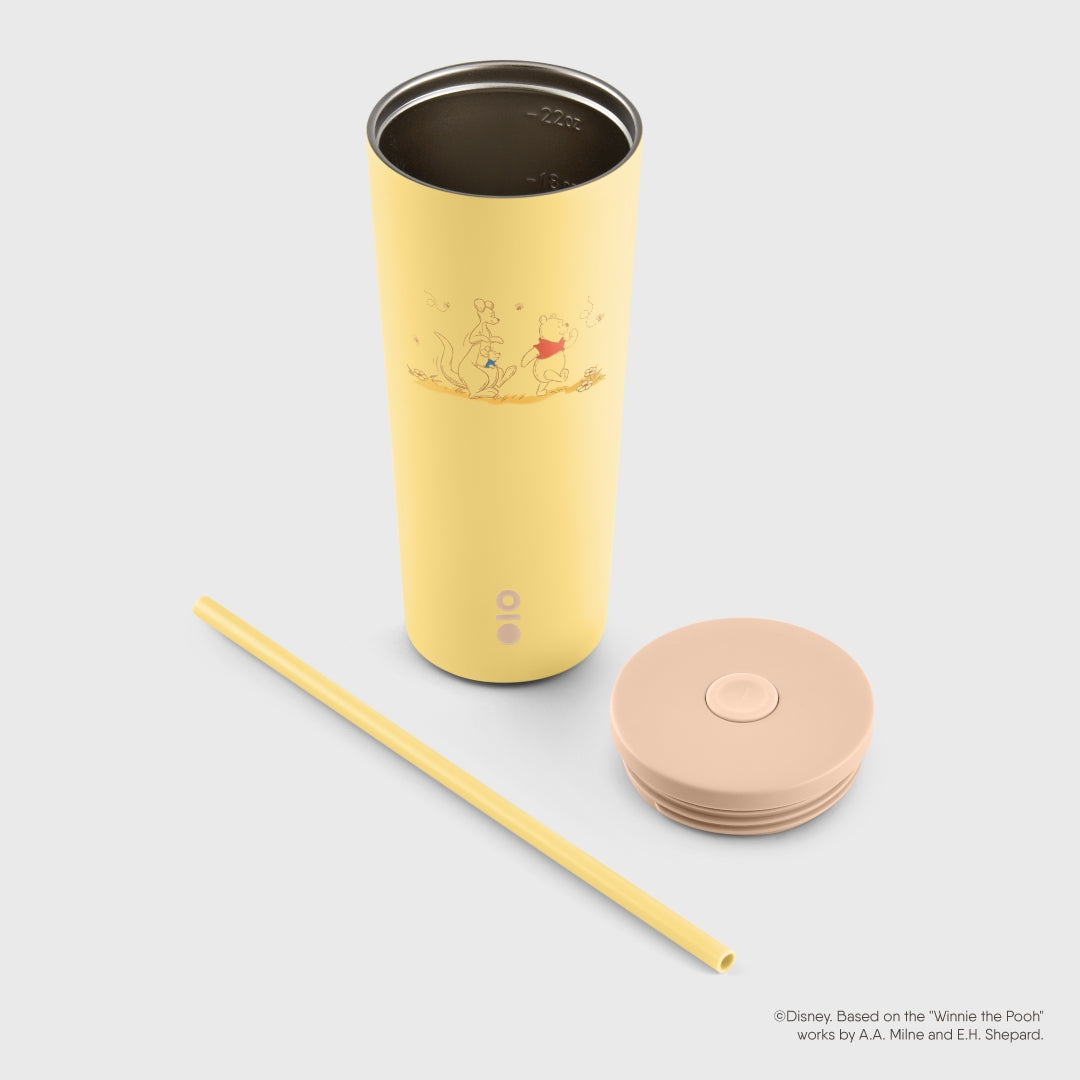Montigo Winnie the Pooh Sense Straw Cup, 22oz - Pooh & Kanga