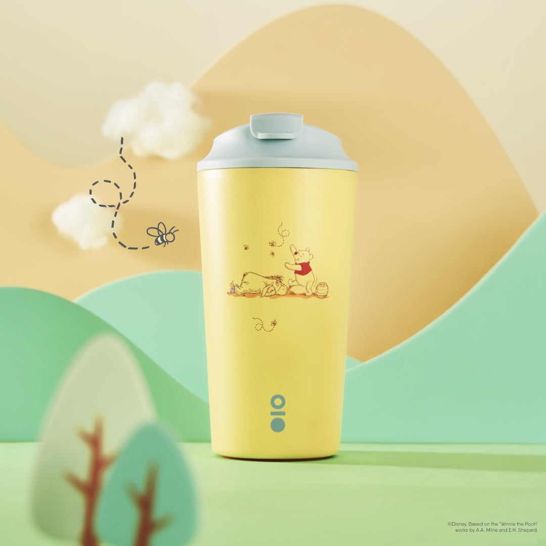 Montigo Winnie the Pooh Sense Coffee Cup, 16oz - Pooh & Eeyore