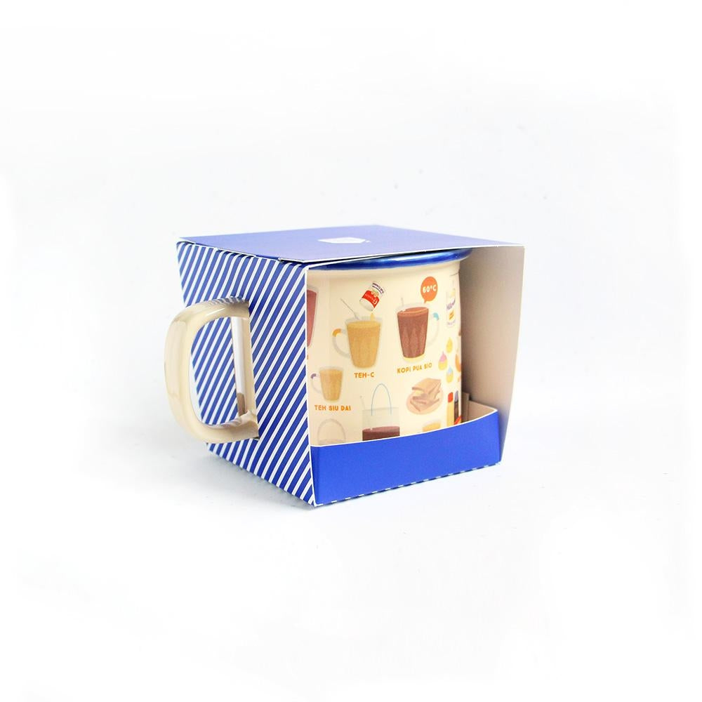 The Little Drom Store Bamboo Fibre Mug (4 Designs)