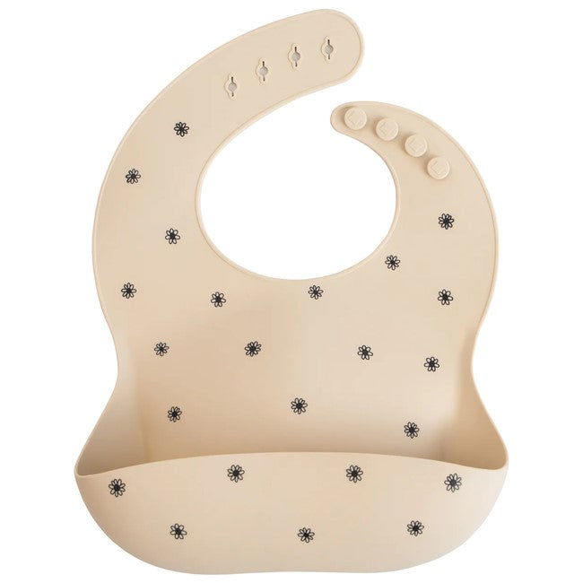 Mushie Silicone Baby Bib (40 designs) - Pupsik Singapore