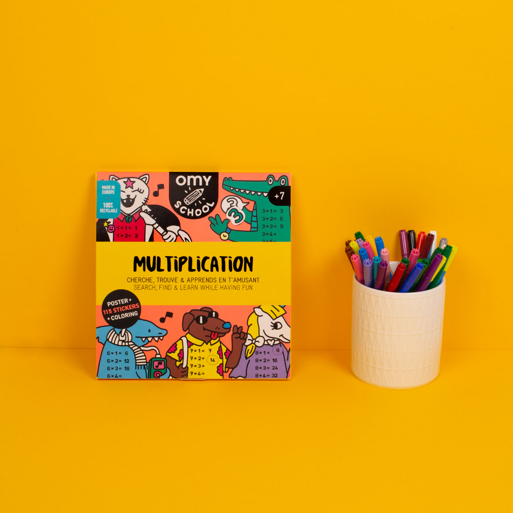 OMY School Posters, 68 x 48cm (3 Designs) - Pupsik Singapore