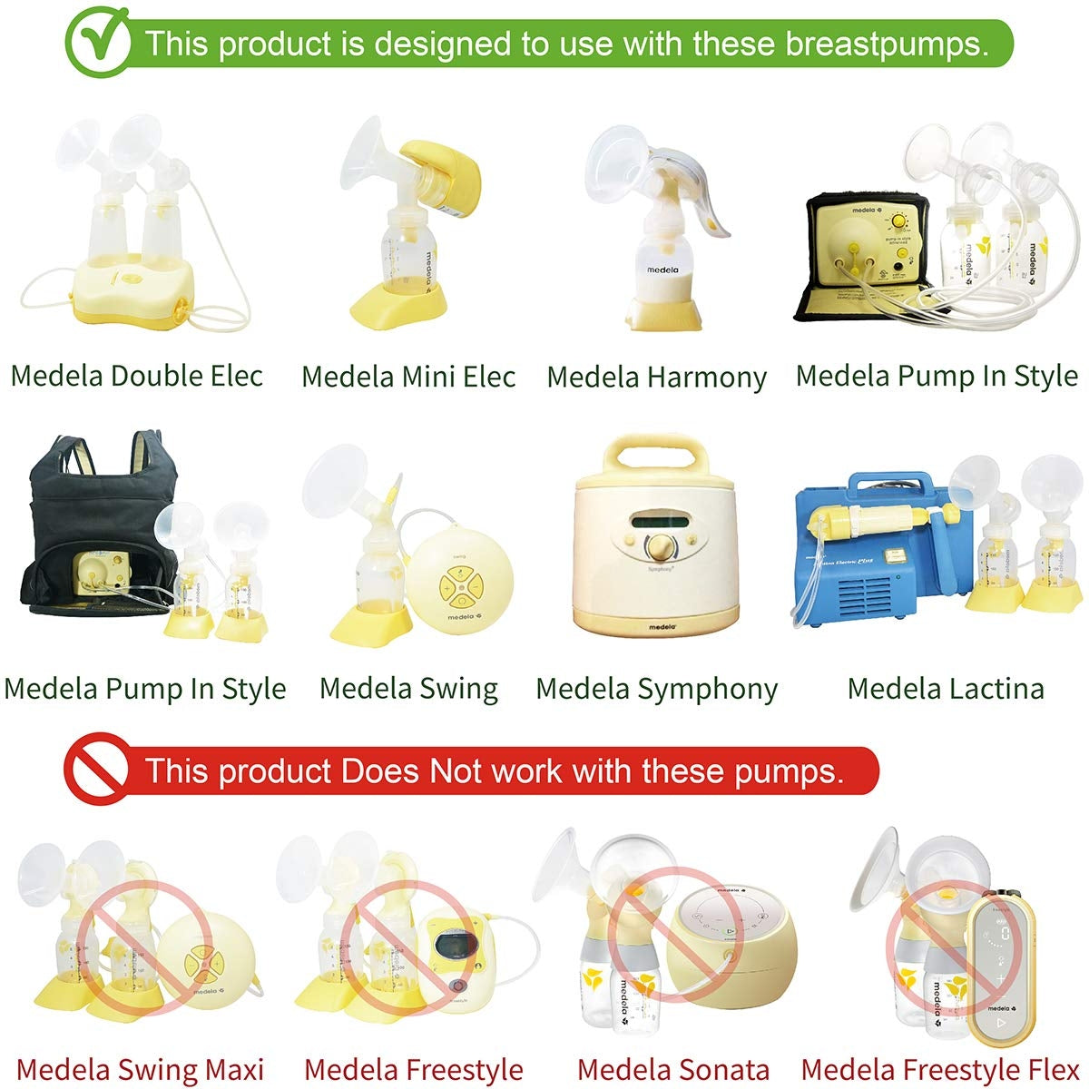 Nenesupply Membranes for Medela (10pc)
