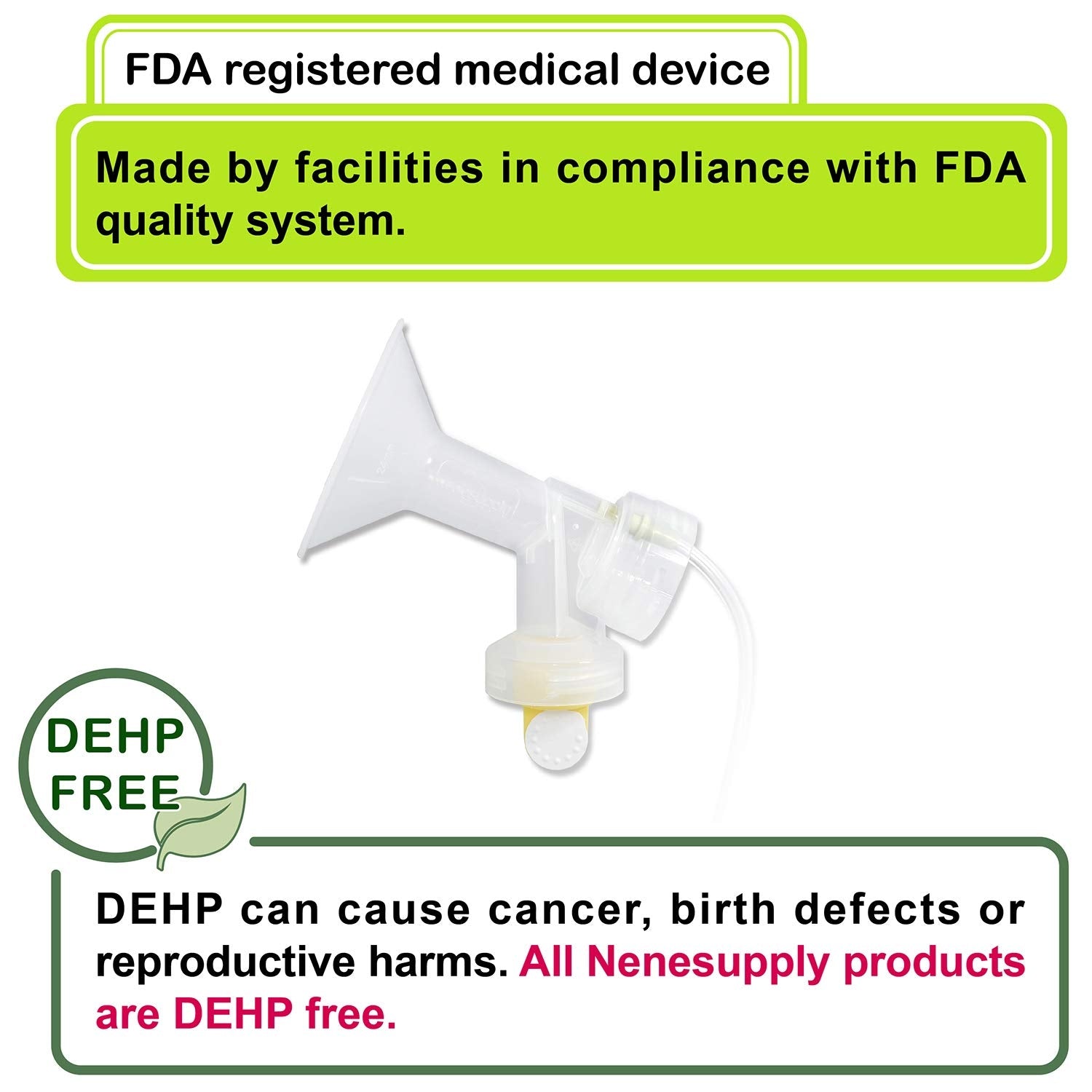 Nenesupply Pump Kit for Medela Pump In Style Advanced (6 Sizes)
