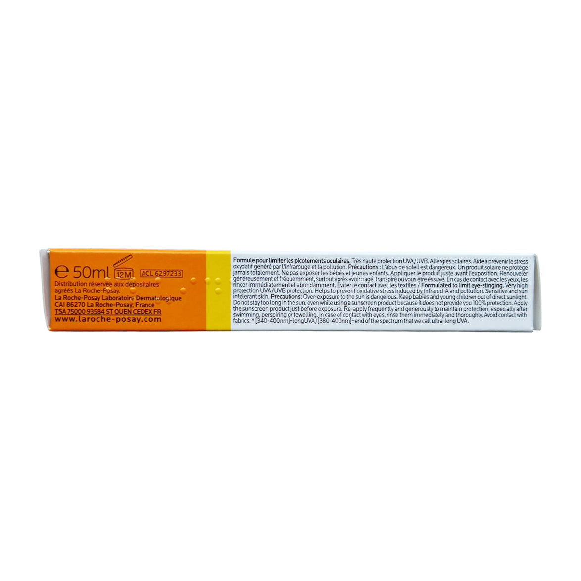La Roche-Posay Anthelios UVMune 400 Invisible Fluid Sunscreen, SPF50+ (50ml) Made in France - Exp 01/26