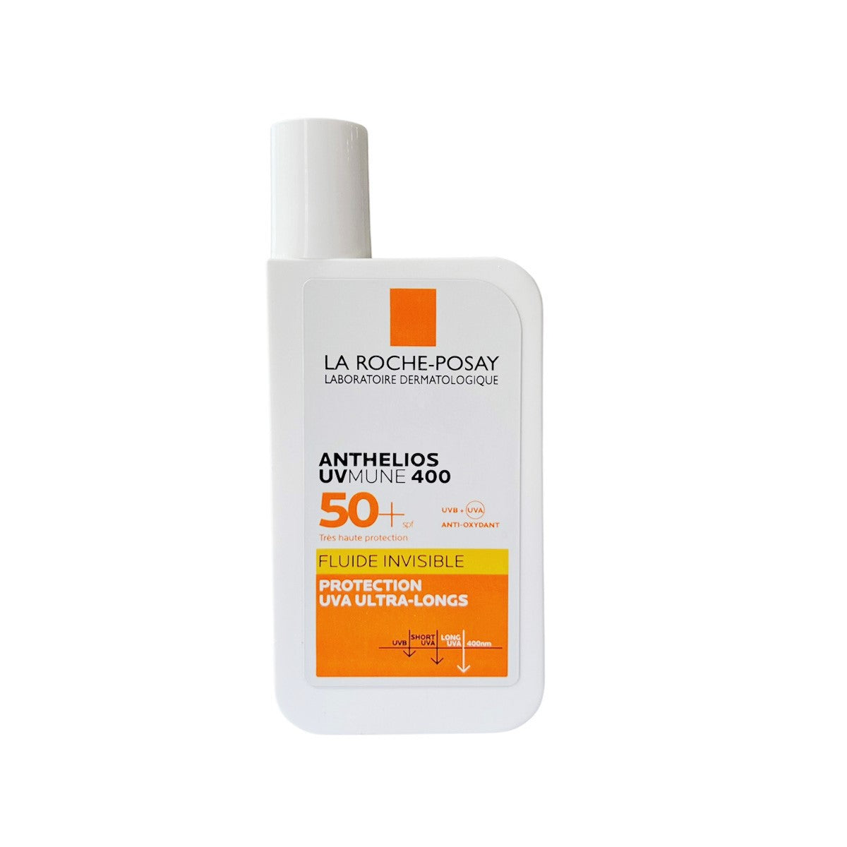 La Roche-Posay Anthelios UVMune 400 Invisible Fluid Sunscreen, SPF50+ (50ml) Made in France - Exp 01/26