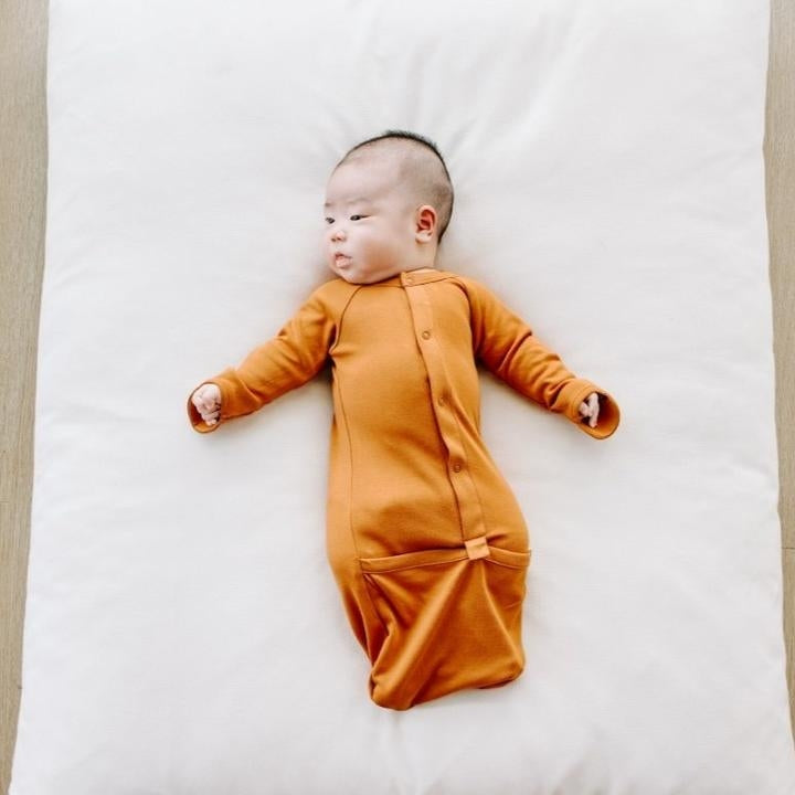 GoumiJamms Bamboo & Organic Cotton Pajamas - Adobe (1 Size)