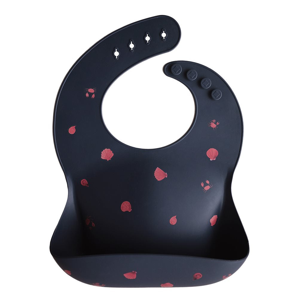 Mushie Silicone Baby Bib (40 designs) - Pupsik Singapore