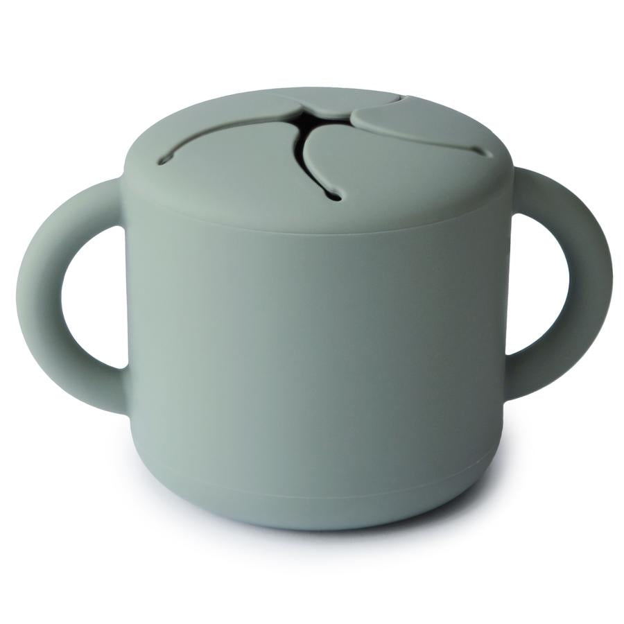 Mushie Silicone Snack Cup (14 Colours) - Pupsik Singapore