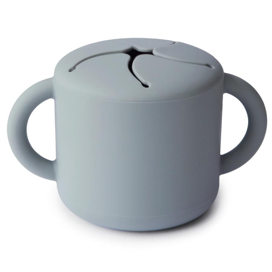 Mushie Silicone Snack Cup (14 Colours) - Pupsik Singapore