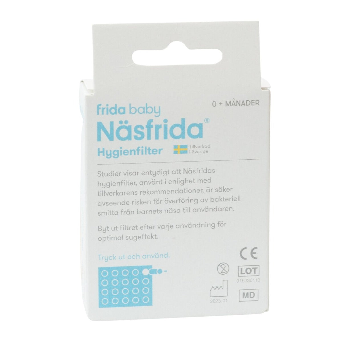 Nosefrida Hygiene Filters (Refill) - 20pcs - Made in Sweden