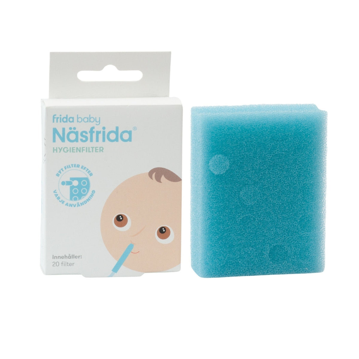 Nosefrida Hygiene Filters (Refill) - 20pcs - Made in Sweden