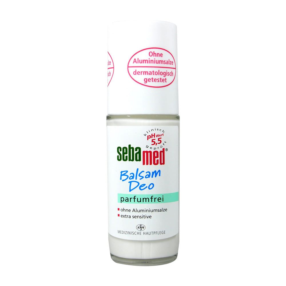Sebamed Balsam Perfume Free Deodorant Roll-On, 50ml