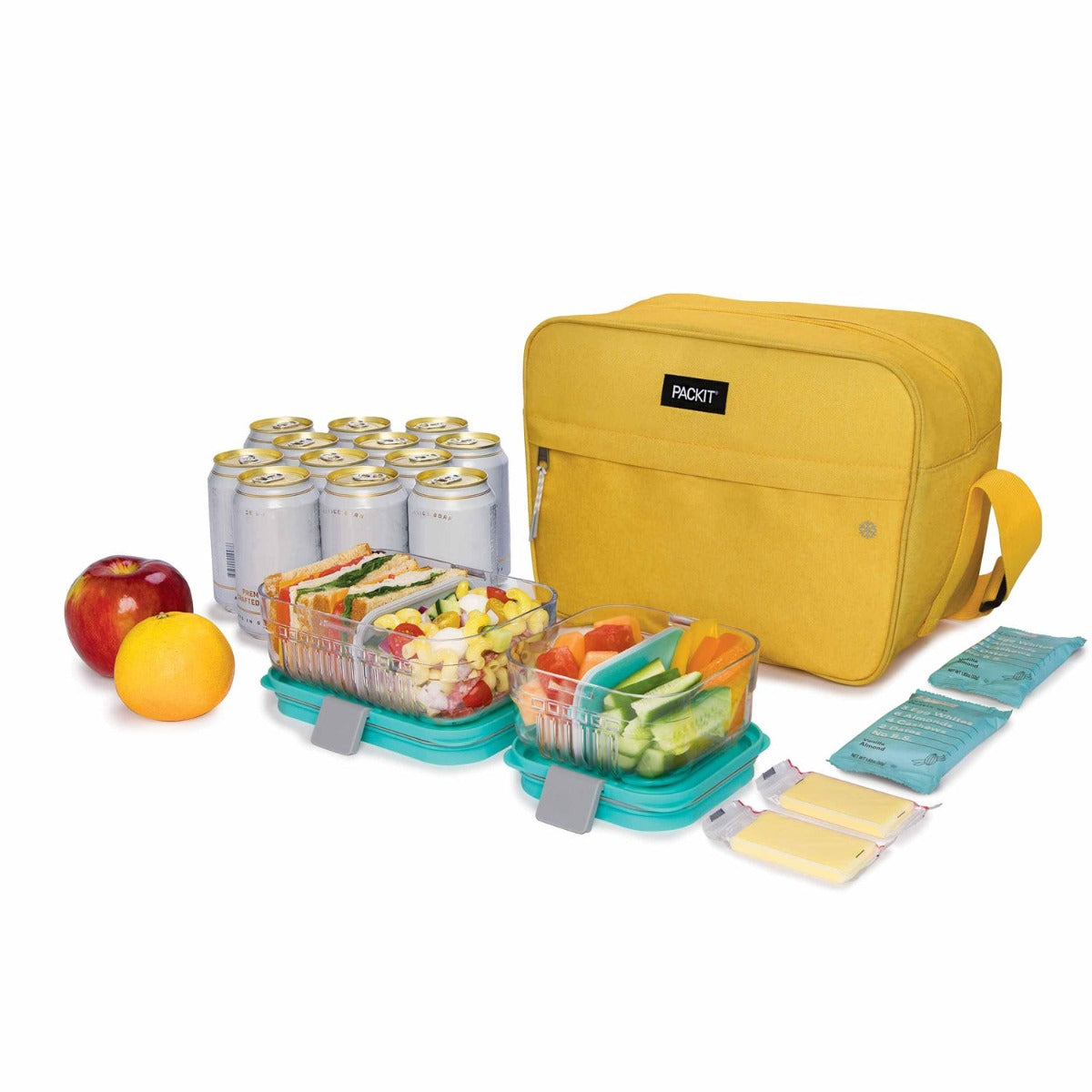 Packit Freezable 15-Can Zuma Cooler - Charcoal