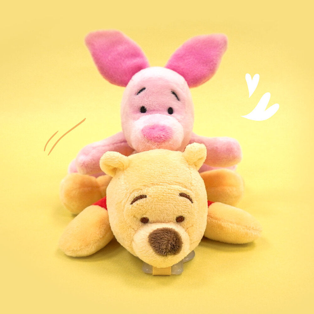 Nookums Paci-Plushies Buddies Pacifier Holder, Disney (4 Designs) - Pupsik Singapore