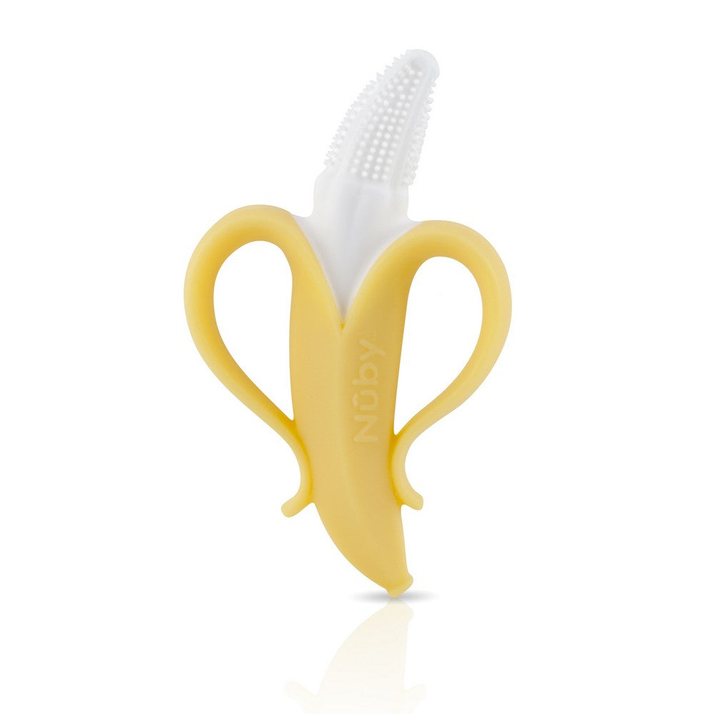 Nuby NANA NUBS™ Banana Massaging Baby Toothbrush