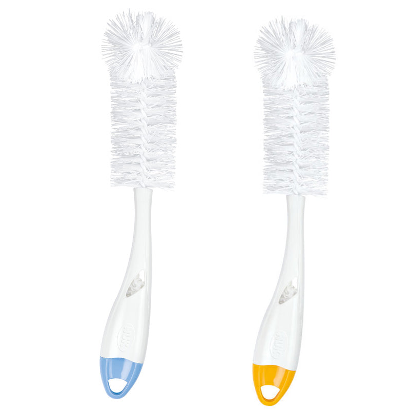 NUK  2-in-1 Bottle and Teat Brush, 1pk (Assorted)