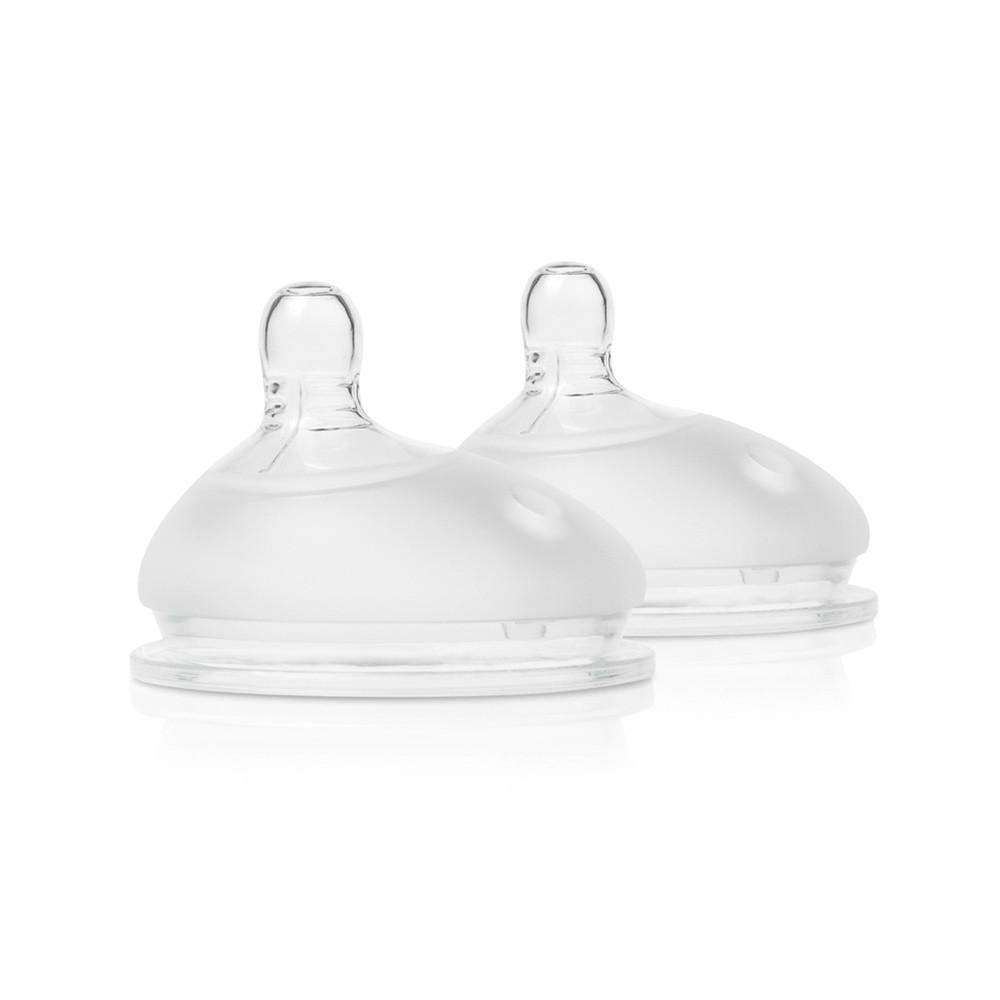 Olababy GentleBottle Silicone Replacement Nipple - 2 pk