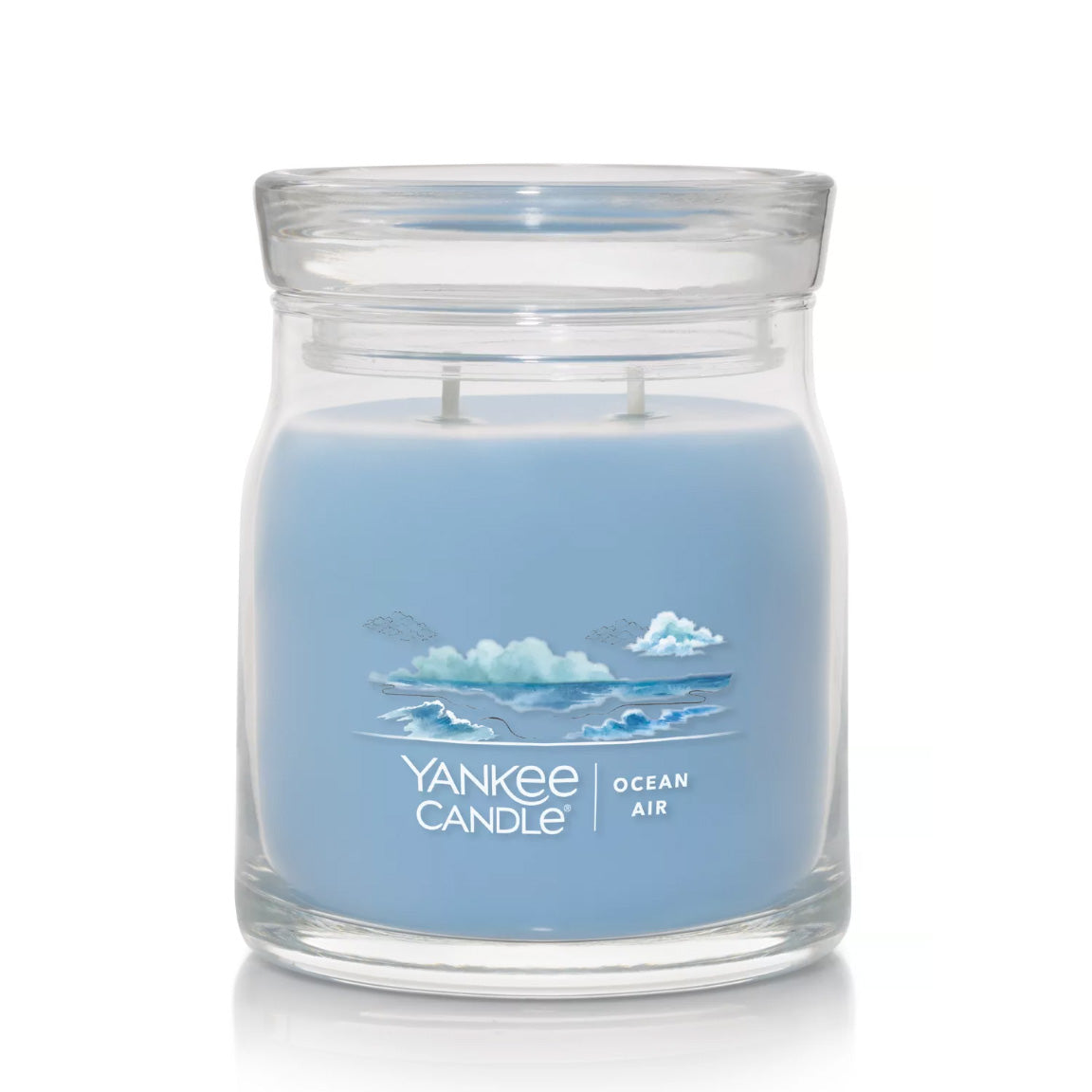 Yankee Candle Signature Medium Jar Candle, 2-wicks (13oz) - Ocean Air