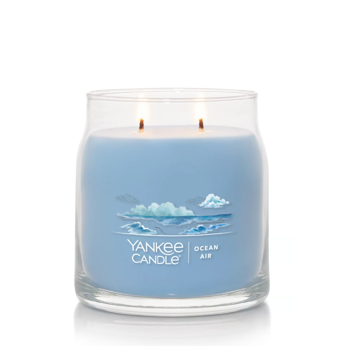 Yankee Candle Signature Medium Jar Candle, 2-wicks (13oz) - Ocean Air