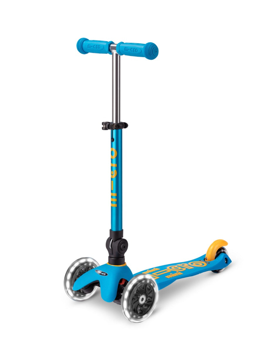 Micro Mini Deluxe Foldable Scooter (LED Wheels) - 5 Colors