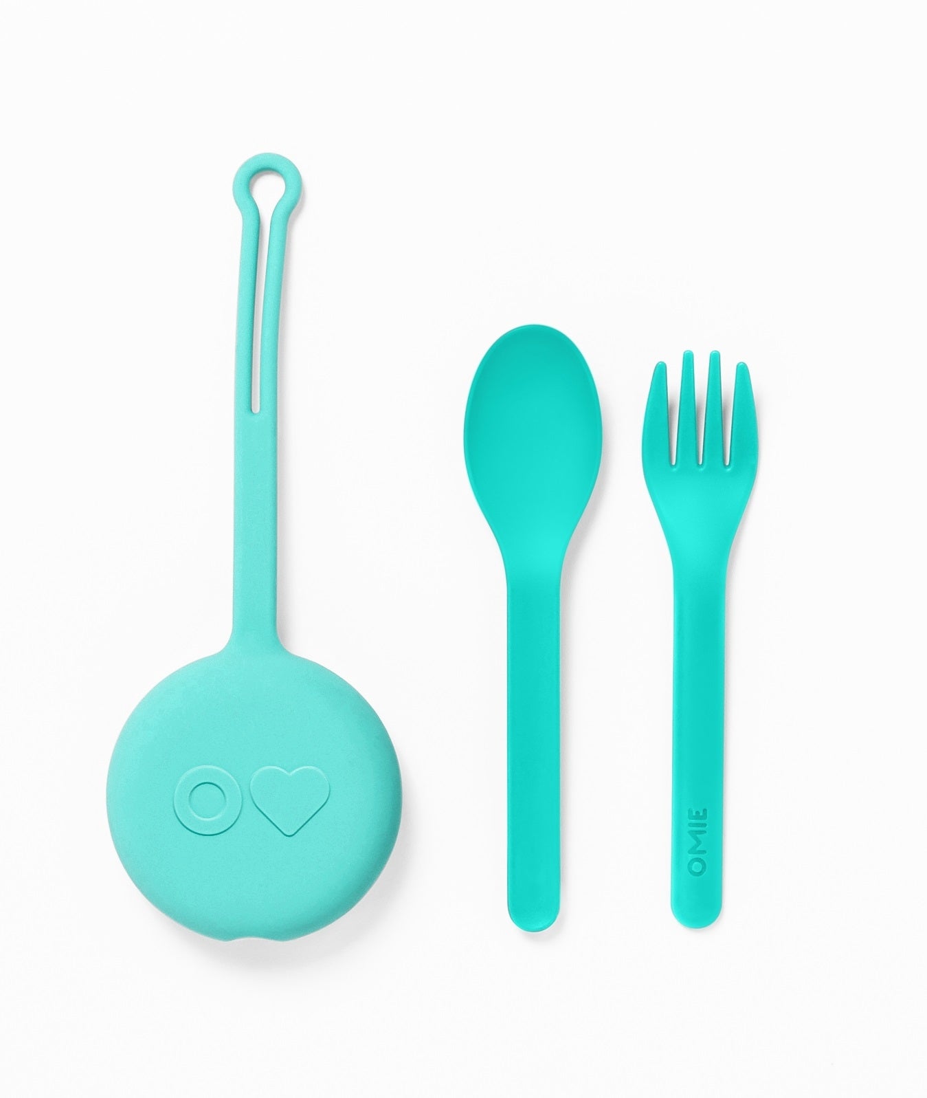 OmieBox OmiePod Utensil & Holder Set (5 Colours) - Pupsik Singapore