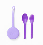 OmieBox OmiePod Utensil & Holder Set (5 Colours)