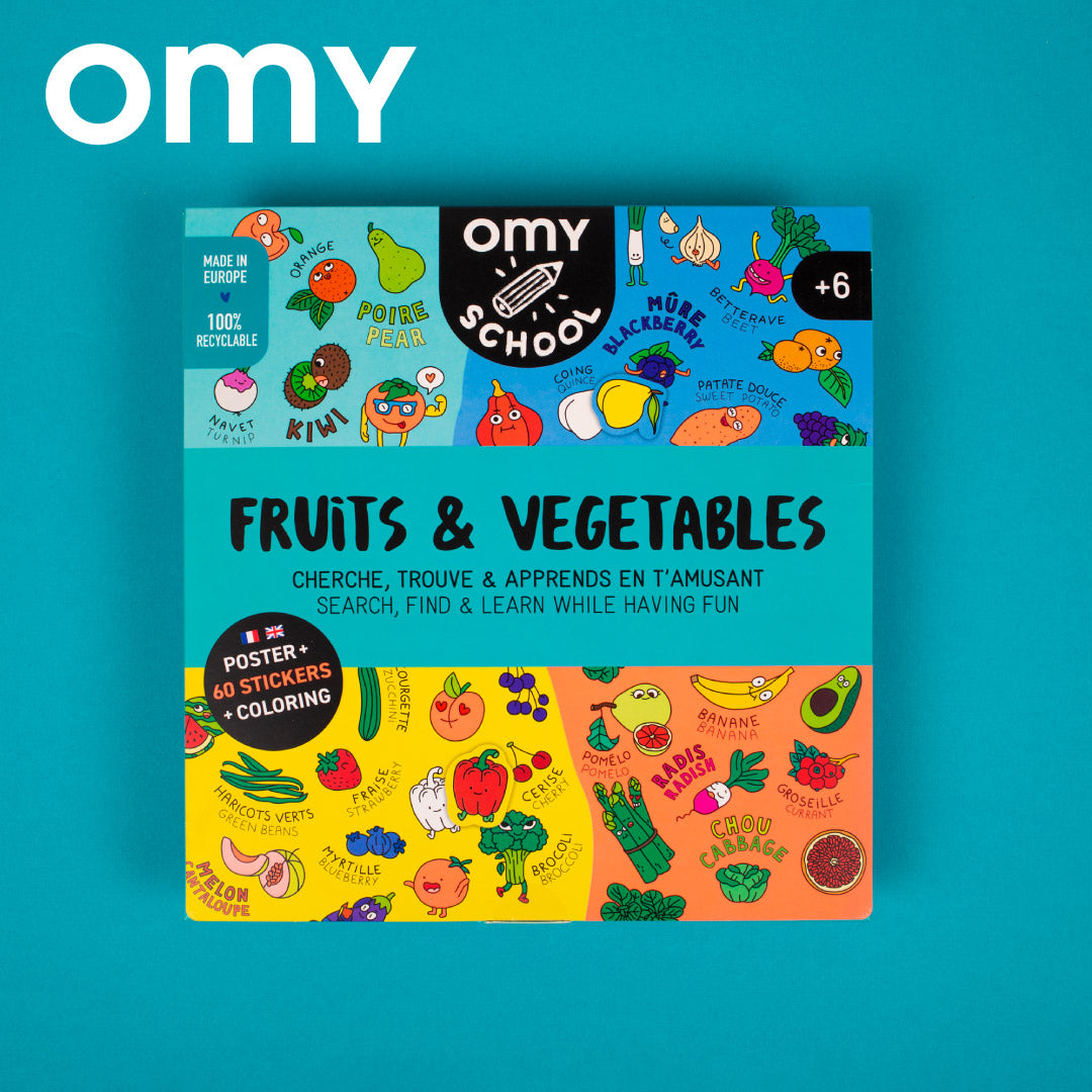 OMY School Posters, 68 x 48cm (3 Designs) - Pupsik Singapore