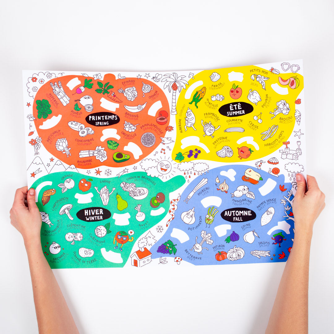 OMY School Posters, 68 x 48cm (3 Designs) - Pupsik Singapore
