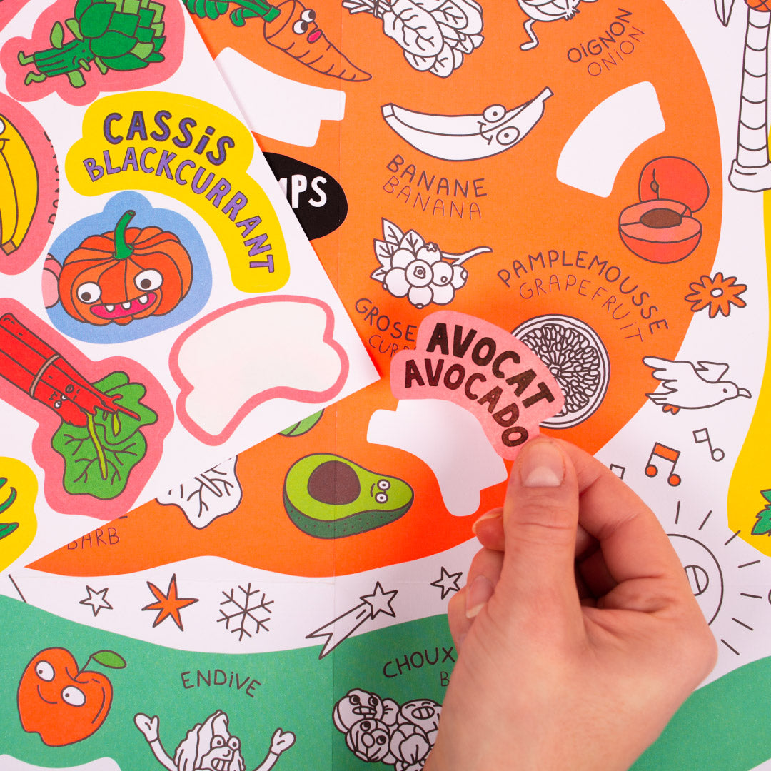 OMY School Posters, 68 x 48cm (3 Designs) - Pupsik Singapore