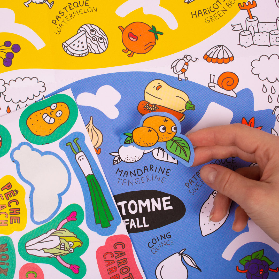 OMY School Posters, 68 x 48cm (3 Designs) - Pupsik Singapore