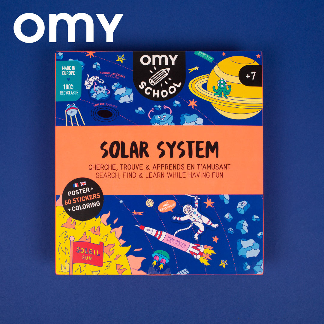 OMY School Posters, 68 x 48cm (3 Designs) - Pupsik Singapore