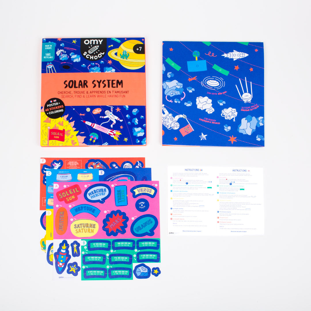 OMY School Posters, 68 x 48cm (3 Designs) - Pupsik Singapore