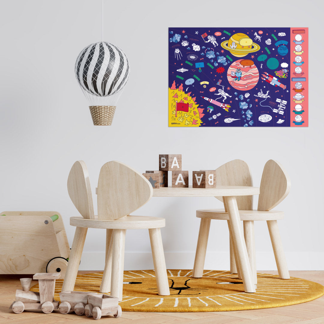 OMY School Posters, 68 x 48cm (3 Designs) - Pupsik Singapore
