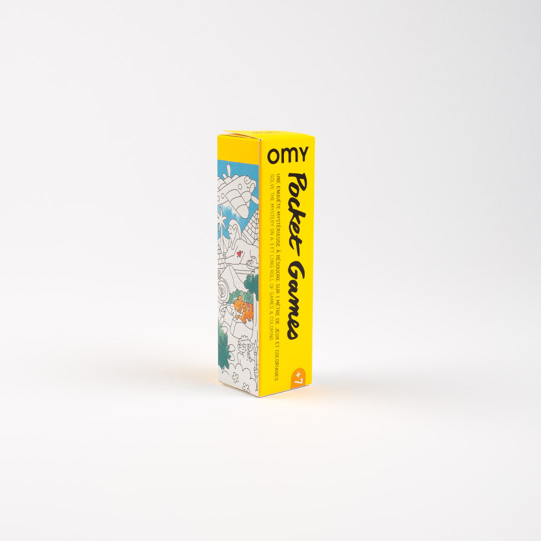 OMY Pocket Games (4 Designs) - Pupsik Singapore