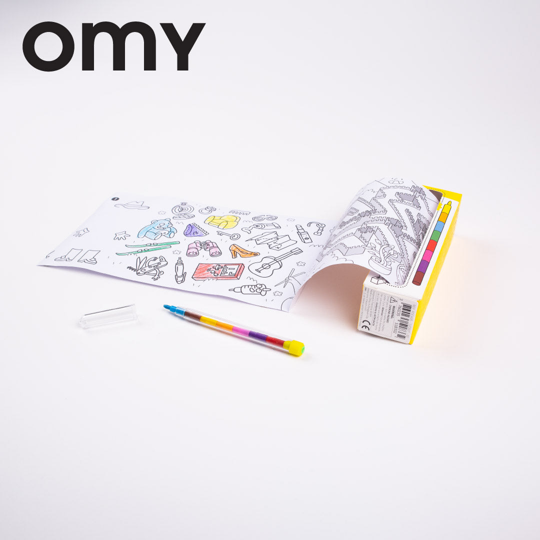 OMY Pocket Games (4 Designs) - Pupsik Singapore