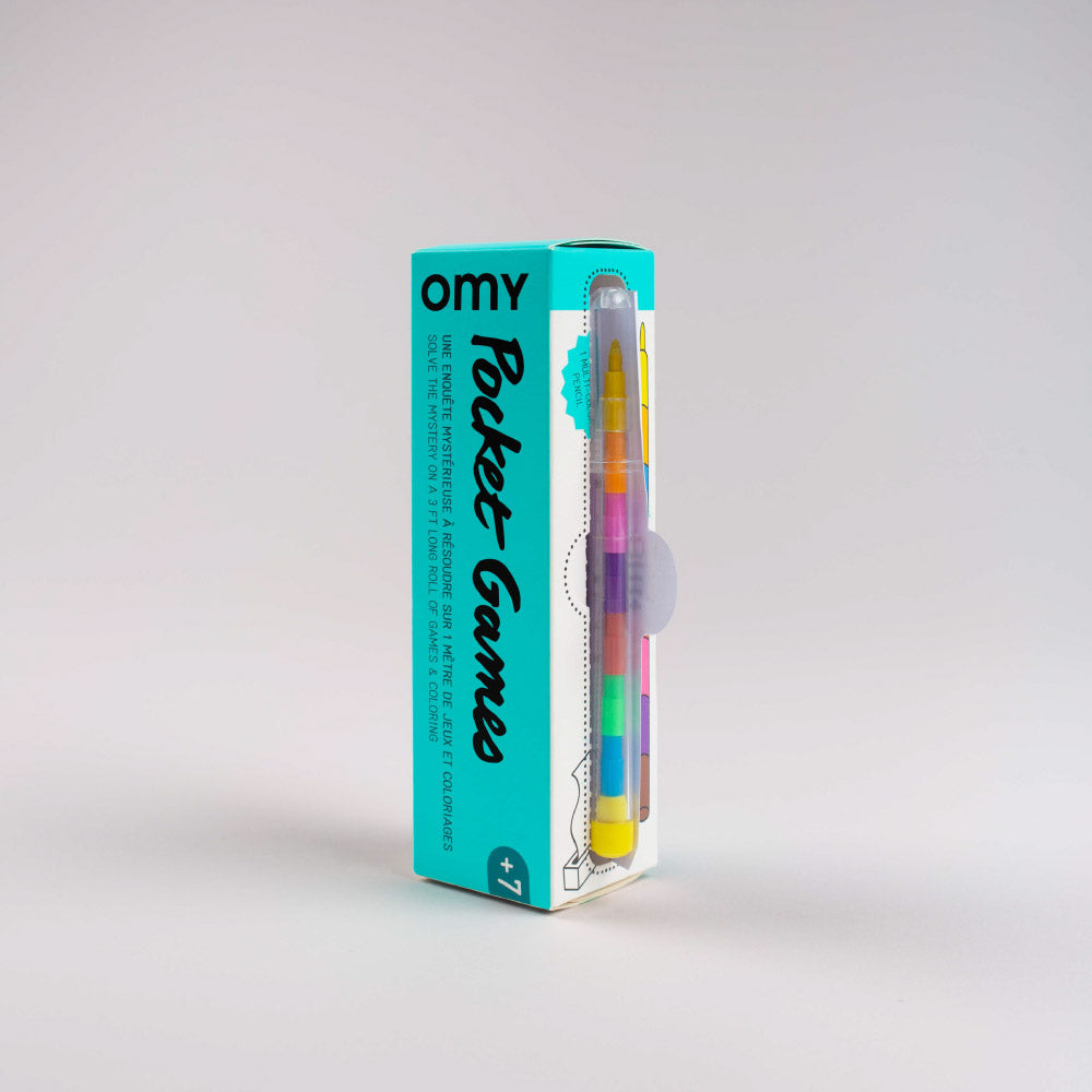 OMY Pocket Games (4 Designs) - Pupsik Singapore