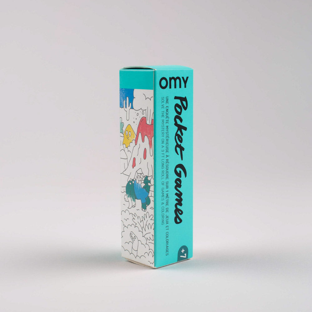 OMY Pocket Games (4 Designs) - Pupsik Singapore