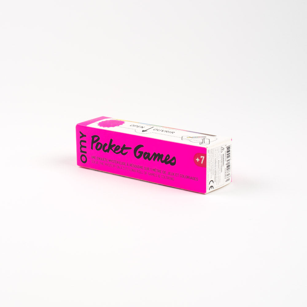 OMY Pocket Games (4 Designs) - Pupsik Singapore