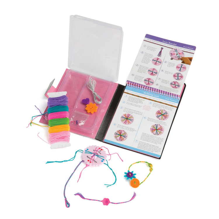 Melissa & Doug On the Go Crafts - Friendship Bracelets - Pupsik Singapore