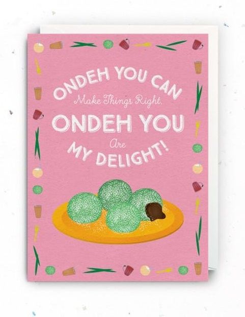 The Little Drom Store Love/Anniversary Greeting Card (4 Designs)